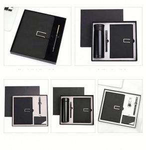 Carnet promotionnel personnalisé avec logo, ensemble de 2 pièces, cadeaux d'entreprise pour cadres masculins - Product Image 5