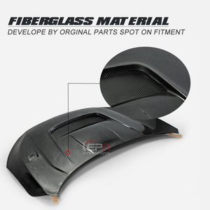 ฝากระโปรงหน้าแบบ VRSAR1 สำหรับ Type R FK8 ปี 2017 ขึ้นไป ทำจากไฟเบอร์กลาส พร้อมคลิปล็อค (สำหรับรถ 5 ประตู) - Product Image 6
