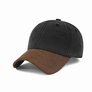 Gorra de béisbol de visera plana lavada con letras bordadas de colores, estilo Hip Hop urbano, protección solar, tipo pico de pato, para primavera y verano, ideal para regalo. - Product Image 1