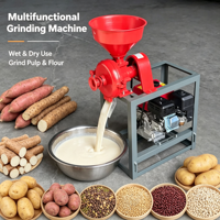 Équipement de mouture de céréales sèches et humides, machine à broyer le maïs, le blé, le soja et le manioc pour la production de farine et le traitement de la pâte de lait de soja
