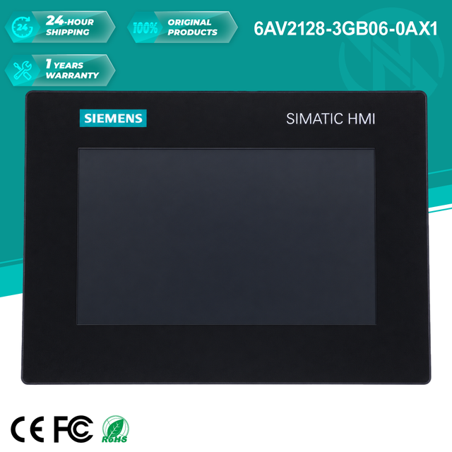 Siemens New Original MTP700 Unified Comfort Panel 7in 800x480 Multi-Touch HMI PROFINET 6AV2128-3GB06-0AX1