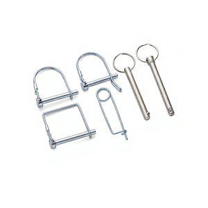 Pasador de Seguridad Tipo D de Acero al Carbono con Recubrimiento de Zinc J&Gong para Puertas de Remolque - Product Image 1
