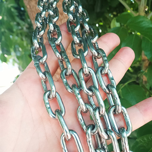 China Manufacturer High Polished G30 2mm To <strong>32mm</strong> SS304/316 Stainless Steel <strong>Long</strong> Welding <strong>Link</strong> <strong>Chain</strong> DIN763 - Product Image 3