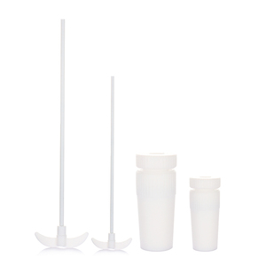 White PTFE Magnetic Stirring Rods & Paddles with Leaf Blades IP55 Protection 0.2% Speed Control Precision for <b>Laboratory</b> Use - Product Image 2