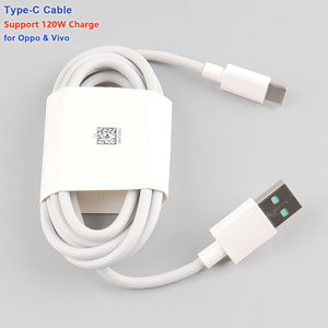 สายชาร์จ USB-A เป็น USB-C Type-C สำหรับ OPPO Vivo รองรับ 120W 100W 67W สายชาร์จเร็วจากโรงงานโดยตรง พร้อม IC ความยาว 1 เมตร 1.5 เมตร 2 เมตร - Product Image 1