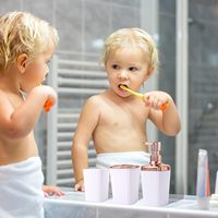 Ensemble d'accessoires de salle de bain de luxe personnalisés 2026, 6 à 9 pièces, ensemble moderne pour toilettes