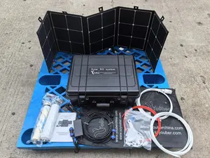 Purificador de água solar 25L/H, sistema RO para água externa, sistema de energia solar para sistema de filtragem de emergência