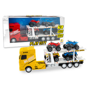PLAY CITY - CAMIONES DE TRANSPORTE DE COCHES DE FRICCIÓN SORTEADOS - Product Image 1