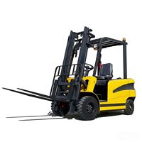 Chariot élévateur électrique au lithium 1 tonne, 4,5 m de levage, tout-terrain, avec déplacement latéral, pour entrepôt et usine