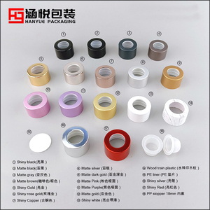 Tappo per diffusore di profumo da 28 mm, accessori per bottiglie di diffusori a bastoncino, tappo per bottiglia di profumo 28/410, tappo in <span class=keywords><strong>alluminio</strong></span> colorato - Product Image 4
