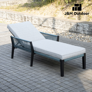 Tumbona Portátil de Aluminio de Lujo J&M Outdoor T614 para Jardín, <span class=keywords><strong>Piscina</strong></span> y <span class=keywords><strong>Playa</strong></span> - para Hoteles y Piscinas - Product Image 1