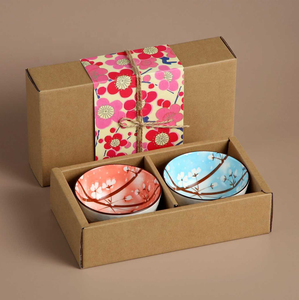 <span class=keywords><strong>Sakura</strong></span> Màu Xanh Và Trắng Sứ Hai-Mảnh Bát Nhật Bản Bộ Đồ Ăn Gốm Quà Tặng Bộ Đồ Ăn <span class=keywords><strong>Set</strong></span> Với Hộp Quà Tặng - Product Image 3