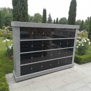 Niches de columbaires en granit traditionnel américain avec garantie d'un an pour usage funéraire - Product Image 5