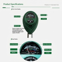 Analyseur de pH du sol portable, capteur NPK fabriqué dans le Guangdong pour le jardinage et l'agriculture