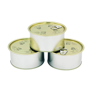 Thân Thiện Với Môi Phong Cách Cổ Điển Tin Vòng Kéo Có Thể Tái Chế Rỗng Thư Rác Bữ<span class=keywords><strong>a</strong></span> Trư<span class=keywords><strong>a</strong></span> Thịt Có Thể Cho Thực Phẩm Đồ Ăn Nhẹ Bánh Cookie Pet Thực Phẩm Sô Cô La - Product Image 5