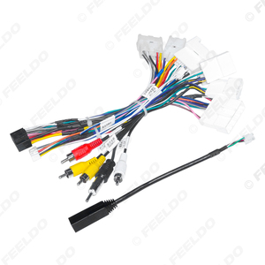 Harnais de câblage stéréo 16 broches avec boîte Canbus pour Toyota Prado/RAV4/adaptateur de fil d'installation Radio Audio - Product Image 5