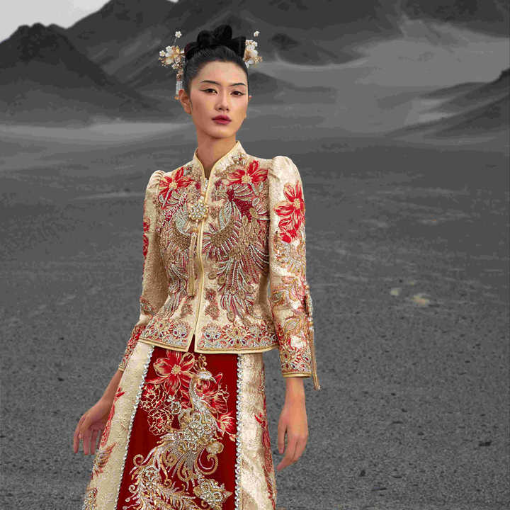 midi dress red Sofie The Label Linen Siren Mouth Hack Tutorial turning fit and flare My Actual Bust is:34