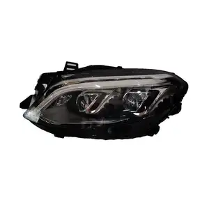 For 15 to 19 Mercedes Benz GLE166 headlight assembly car original LED headlamp car models 320 350 400 Head lamps