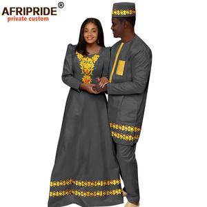 Vêtements d'Afrique pour couples 100% coton Ensembles de tenues ethniques pour couples Batik JAVA Vêtements ethniques africains pour couples - Product Image 5