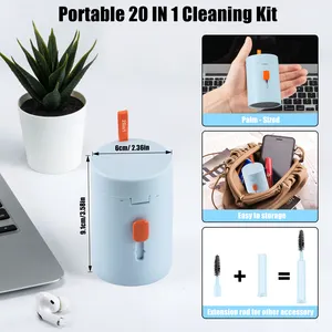 Portable Cleaning Brush Tool Electronics 20 In 1 Earbud Keyboard Laptop Cleaning Pen Cleaner Kit