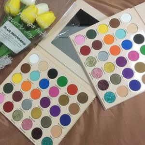 Usine de gros 30 couleurs Private Label Makeup Glitter Matte Colors Vegan Eyeshadow Palette - Product Image 5