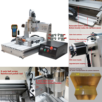 Machine de gravure, perçage et fraisage YOOCNC 6040Z-2200W, routeur CNC USB, graveur avec broche de 2,2 kW