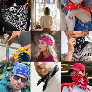 Pañuelos de cachemir de algodón de hilo alto al por mayor, pañuelos cuadrados transpirables suaves, pañuelos grandes de vaquero para hombres y mujeres - Product Image 6