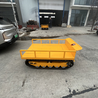 Châssis à chenilles hydraulique sur mesure de 1 à 2 tonnes pour mini-dumper et équipement de levage