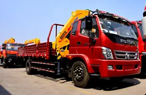 Carretilha dobrável para caminhão de 6 toneladas montado