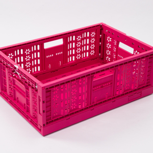 Bán Buôn Giá Rẻ Giá Có Thể Gập Lại Lưu Trữ Hộp PP Lưới Thùng Cho Cá Tôm Cua Hải Sản Nhựa Có Thể Gập Lại Thùng Di Chuyển <span class=keywords><strong>Totes</strong></span> - Product Image 1