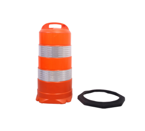 ถังกั้นจราจรสะท้อนแสง HDPE สำหรับโรงงานขายส่ง ป้องกันการชน ปลอดภัย - Product Image 2
