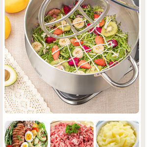 6.5L 7L 8L 10L SUS304 Bowl with Electric Juice <b>Cup</b> Multifunction Food Processor Dough <b>Cake</b> Mixer - Product Image 4