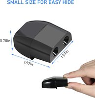 Sifflets de cerf pour voiture, produits de sécurité intérieure automobile invisibles dispositifs d'avertissement d'animaux cornes capteur alertes Gadgets