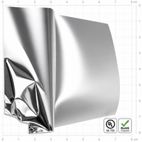 Ruban adhésif en aluminium résistant aux intempéries pour l'installation et la réparation de climatiseurs, ruban adhésif isolant thermique résistant aux UV