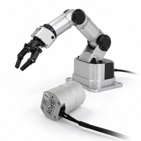 Moteur à bas prix pour mini-bras robotisé, actionneur rotatif planétaire à courant continu pour articulations de robot, servomoteur avec encodeur et contrôleur intégrés