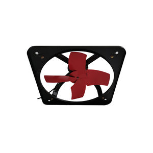 Ventilateur de ventilation industriel électrique de conception carrée métallique fixé au mur avec l'échappement de <span class=keywords><strong>grille</strong></span> OEM/ODM supportant le roulement à billes - Product Image 3