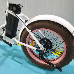 Vélo électrique pliable 20 pouces à pneus larges pour ville, neige et plage, mini vélo électrique 20 pouces à pneus larges pour ville, neige et plage - Product Image 5