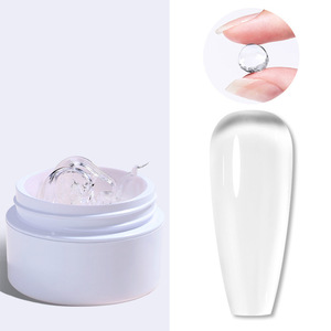 Kit de 5 Colores de Poly Gel Antiadherente de 15ml, Suave y Esculrible para Extensión de Uñas, Gel Extensor para Moldear Uñas, Suministros para el Cuidado y Arte de las Uñas - Product Image 3