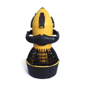 Thruster Dual Speed Handheld Electric Underwater Booster Torpedo Swimming Submersible Robot Yellow 500W Diving - Product Image 1