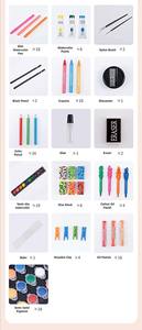 LISI Deluxe in legno Set di 123 pezzi Kit con pastelli ad olio matite colorate per artigianato pittura da disegno - Product Image 6