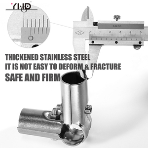 Connecteur de tuyau à 4 voies à prix réduit, connecteur de tube à 5 voies, pince de tuyau, support de tige, support de <span class=keywords><strong>poteau</strong></span> - Product Image 5