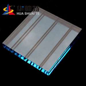 HUASHUAITE Matériau insonorisé transparent Perspex acrylique PMMA Barrière acoustique sonore pour pont routier Gare ferroviaire - Product Image 4