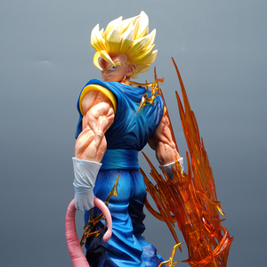 2 Styles 38cm Dragon <span class=keywords><strong>Vegetto</strong></span> Figure Replace Arms <span class=keywords><strong>Vegetto</strong></span> <span class=keywords><strong>Blue</strong></span> Super Saiyan 4 Action Figure Gk Statue Collection Model Toys Gifts - Product Image 5