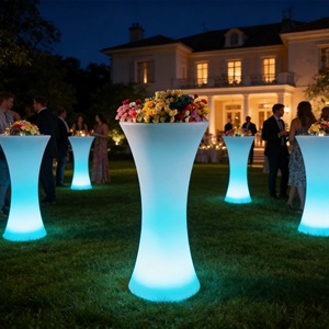 Lampe de sol LED lumineuse en forme de seau à glace, lumière décorative d'intérieur et d'extérieur pour pelouse, lampe de fête de plage, lampe pot de fleurs, lampe de table - Product Image 6