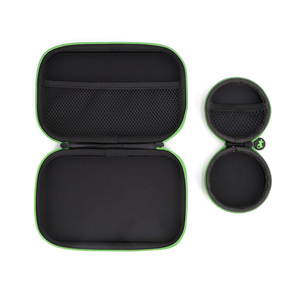 Tùy Chỉnh Thời Trang Tùy Chỉnh Nhỏ Màu Xanh Lá Cây Dây Kéo EVA Cứng Mang Trường Hợp Túi Tay - Product Image 5