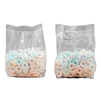 Machine d'emballage entièrement automatique à grande vitesse VFFS 1kg pour bonbons et aliments Quad Seal