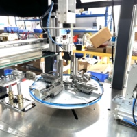Machine d'emballage circulaire entièrement automatique avec comptage de mètres, distance de bobinage réglable 85-220 mm, longueur de serre-câbles, moteur 130 kW