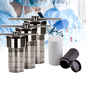 หม้อปฏิกิริยาสแตนเลสพร้อมระบบผสมแบบออโตเคลฟ  บุด้วย PPL/PTFE  ปรับแต่งขนาดได้ ความจุ 10-30 มล. - Product Image 1