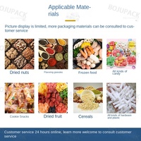 Machine de remplissage verticale quantitative entièrement automatique à commande PLC, haute vitesse, pour l'alimentation et le pesage de cartons métalliques alimentaires