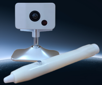 Nouveau IBoard IBX-U3 Tableau blanc portable numérique sans fil interactif avec stylo pointeur laser optique à 10 points de contact